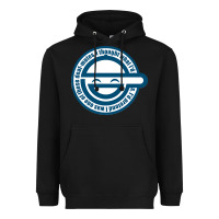 Black Laughing Man GHOST IN THE SHELL Classic Heavyweight Hoodie - SnappyArt