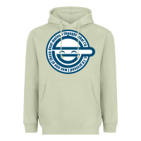 Matcha Laughing Man GHOST IN THE SHELL Classic Heavyweight Hoodie - SnappyArt