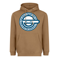 Toasted Coconut Laughing Man GHOST IN THE SHELL Classic Heavyweight Hoodie - SnappyArt