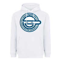 White Laughing Man GHOST IN THE SHELL Classic Heavyweight Hoodie - SnappyArt