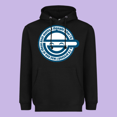 Laughing Man Ghost In The Shell Classic Heavyweight Hoodie Designed By Snappyart