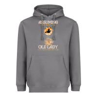 Storm assuming i'm just an old lady was your first mistake witch Heavyweight Hoodie - SnappyArt