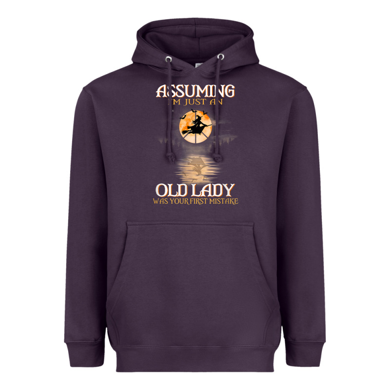Assuming I'm Just An Old Lady Was Your First Mistake Witch Heavyweight Hoodie by SnappyArt | Teevron