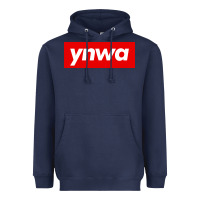 Navy ynwa Heavyweight Hoodie - SnappyArt