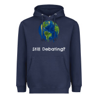 Navy environmental climate change still debating summer Heavyweight Hoodie - SnappyArt