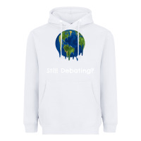 White environmental climate change still debating summer Heavyweight Hoodie - SnappyArt