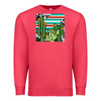 Cardinal cactus cowhide coaster Premium Sweatshirt - JahusDesignShop