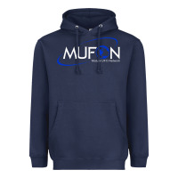 Navy design mufon mutual ufo network hdb gift for men a Heavyweight Hoodie - SnappyArt