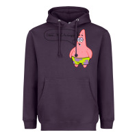 Plum Patrick Classic Heavyweight Hoodie - SnappyArt