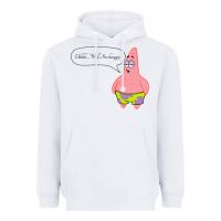 White Patrick Classic Heavyweight Hoodie - SnappyArt