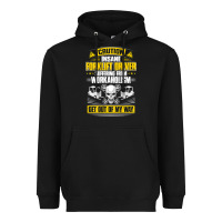 Black forklift operator get out of my way forklift driver t shirt Heavyweight Hoodie - SnappyArt