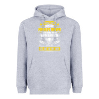 Heather Grey forklift operator get out of my way forklift driver t shirt Heavyweight Hoodie - SnappyArt