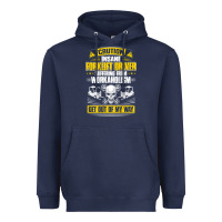Navy forklift operator get out of my way forklift driver t shirt Heavyweight Hoodie - SnappyArt