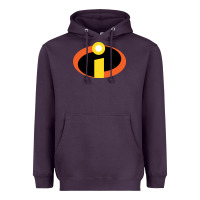 Plum incredibles Heavyweight Hoodie - SnappyArt