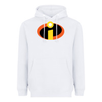 White incredibles Heavyweight Hoodie - SnappyArt