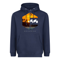 Navy billabong Heavyweight Hoodie - SnappyArt