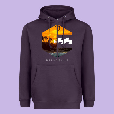 Billabong Heavyweight Hoodie Designed By Snappyart