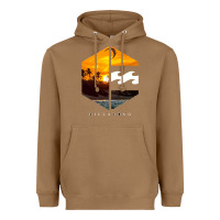 Toasted Coconut billabong Heavyweight Hoodie - SnappyArt