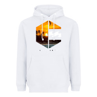 White billabong Heavyweight Hoodie - SnappyArt