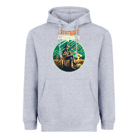 Heather Grey sturgill simpson retro Heavyweight Hoodie - SnappyArt