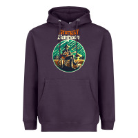 Plum sturgill simpson retro Heavyweight Hoodie - SnappyArt