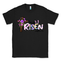 Black easter he is risen matthew 28 6 Classic Tee - Jasminsmagicworld