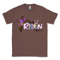 Chestnut easter he is risen matthew 28 6 Classic Tee - Jasminsmagicworld