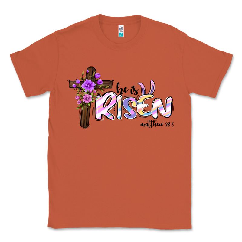 Easter He Is Risen Matthew 28 6 Classic Tee by Jasminsmagicworld | Teevron