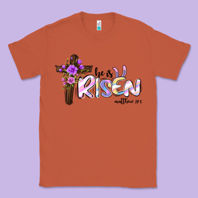 Easter He Is Risen Matthew 28 6 Classic Tee Designed By Jasminsmagicworld