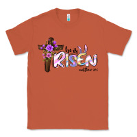 Copper easter he is risen matthew 28 6 Classic Tee - Jasminsmagicworld