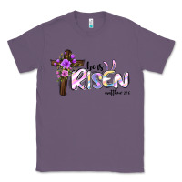 Lavender easter he is risen matthew 28 6 Classic Tee - Jasminsmagicworld