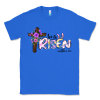 True Royal easter he is risen matthew 28 6 Classic Tee - Jasminsmagicworld