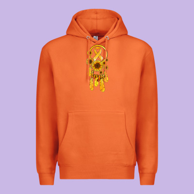 Childhood Cancer Awareness Dreamcatcher Premium Hoodie Designed By Jasminsmagicworld