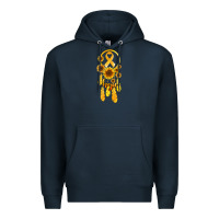 Navy childhood cancer awareness dreamcatcher Premium Hoodie - Jasminsmagicworld