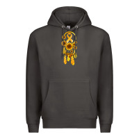 Smoke childhood cancer awareness dreamcatcher Premium Hoodie - Jasminsmagicworld