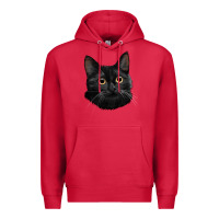 Cardinal Bombay Cat Face Premium Hoodie - LillyAllenDesigns
