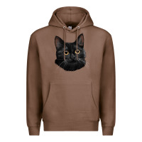 Chestnut Bombay Cat Face Premium Hoodie - LillyAllenDesigns
