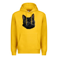 Lemon Bombay Cat Face Premium Hoodie - LillyAllenDesigns