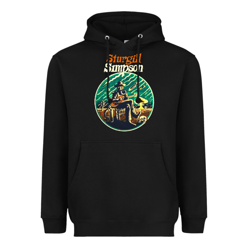 Sturgill Simpson Retro Heavyweight Hoodie by SnappyArt | Teevron