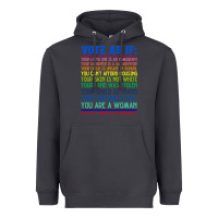 Smoke Vote As If Your Life Depends On It Human Rights Heavyweight Hoodie - SnappyArt
