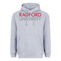 Heather Grey The radford university Heavyweight Hoodie - SnappyArt