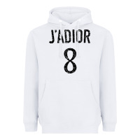 White j adior Heavyweight Hoodie - SnappyArt