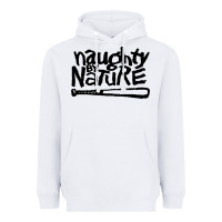 White naughty by nature Heavyweight Hoodie - SnappyArt