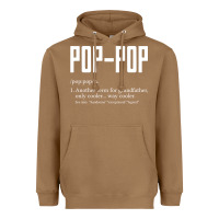 Toasted Coconut Pop Pop Gifts Grandpa Fathers Day Pop-Pop Heavyweight Hoodie - SnappyArt