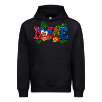 Black love haitian republic Urban Hoodie - RanaPortraitStore
