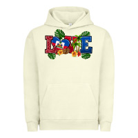 Pigment Pistachio love haitian republic Urban Hoodie - RanaPortraitStore