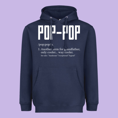 Pop Pop Gifts Grandpa Fathers Day Pop-pop Heavyweight Hoodie Designed By Snappyart