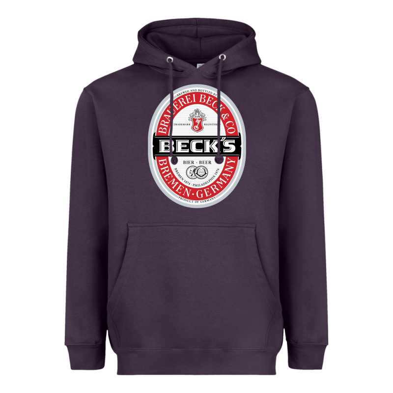 Beck’s-dark Heavyweight Hoodie by SnappyArt | Teevron