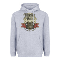 Heather Grey meister brau 1891, beer Heavyweight Hoodie - SnappyArt