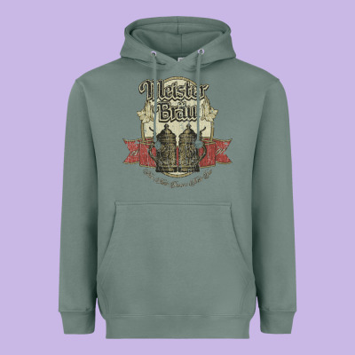 Meister Brau 1891, Beer Heavyweight Hoodie Designed By Snappyart